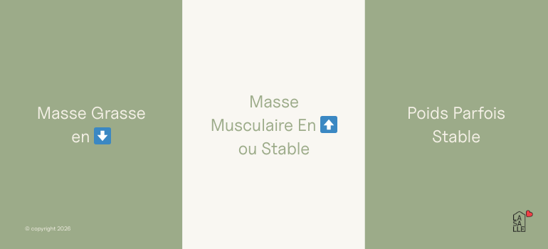 Infographie sur les mécanismes de la recomposition corporelle - La Salle Pays de Gex