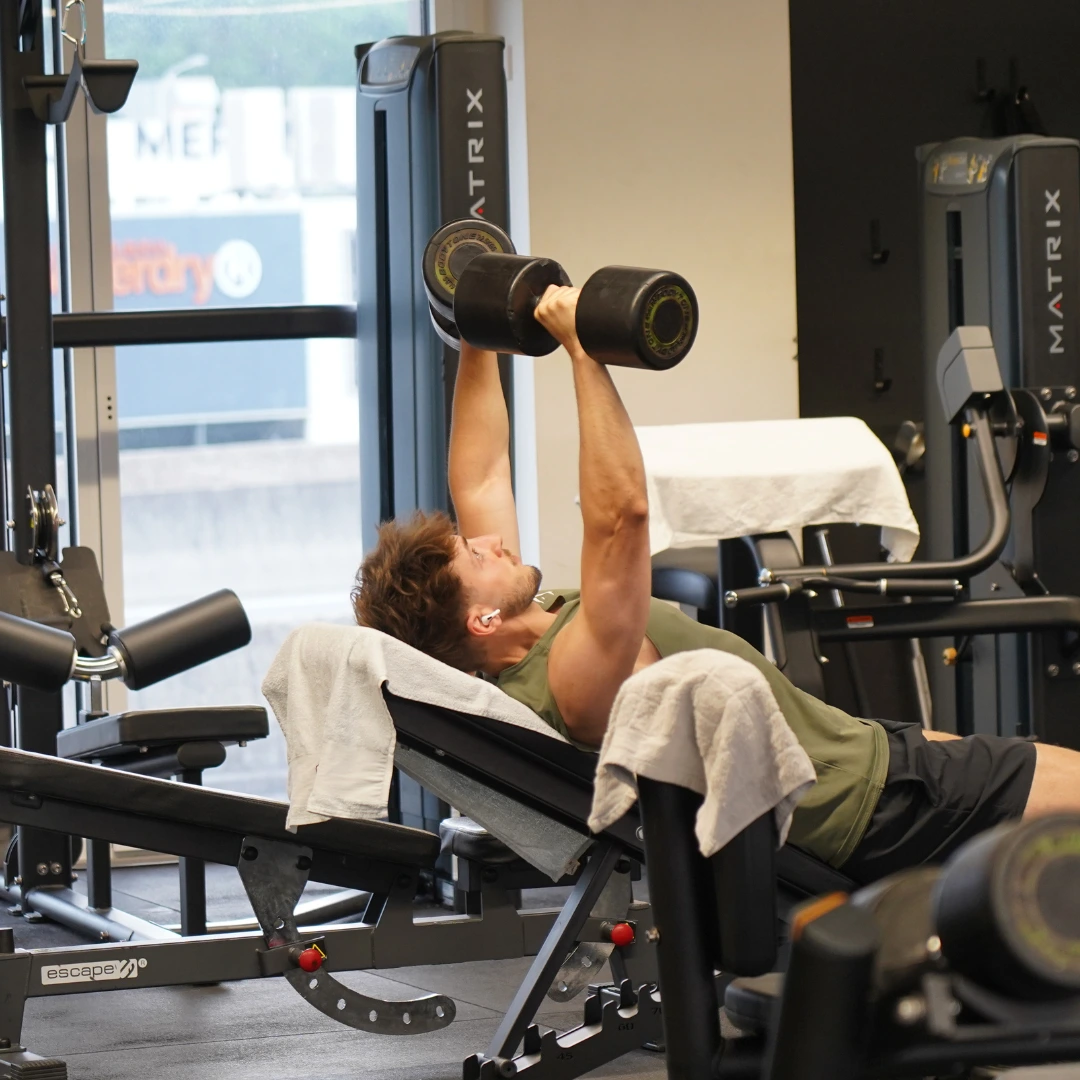 Photo d'un entraînement en musculation - La Salle Pays de Gex